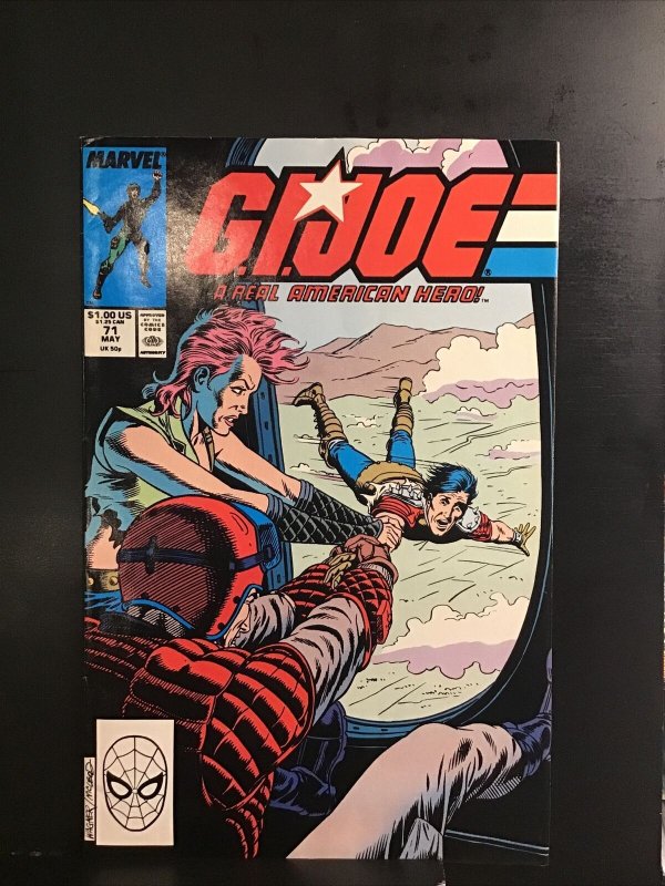 G.I. Joe: A Real American Hero 71 NEWSSTAND ZARANA THRASHER MARVEL COMICS 1988