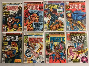 Marvel's Greatest Comics lot #38-91 Fantastic Four (avg 4.5) 29 diff (1972-'80)