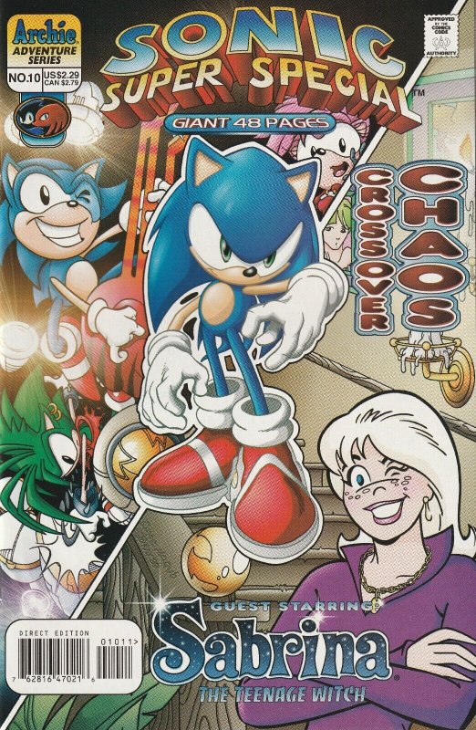 Sonic Super Special: Giant 48 Page # 10 Cover A NM Archie 1999 [A4]