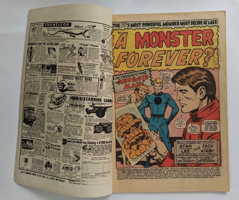 Fantastic Four #79 (1968)   GD+