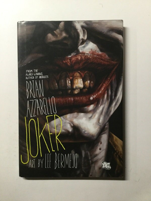 Joker Brian Azzarello Tpb Hc Hardcover Near Mint Nm Dc Comics