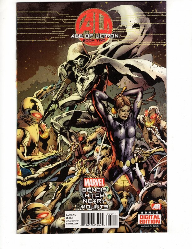 Age of Ultron #2 (2013) Variant Cover by Bryan Hitch / ID#096