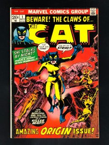 The Cat #1 (1972) FN 1st Appearance and Origin of The Cat, Greer Grant