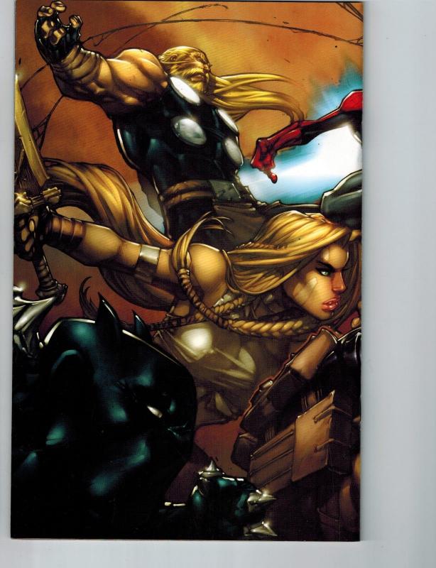The Ultimates 3 # 1 NM Marvel Comic Book Avengers Iron Man Spider-Man Hulk S82