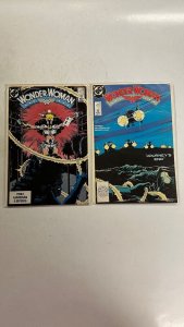 2 Wonder Woman DC Comic Books # 34 35 Batman Superman Atom Flash 78 CT2