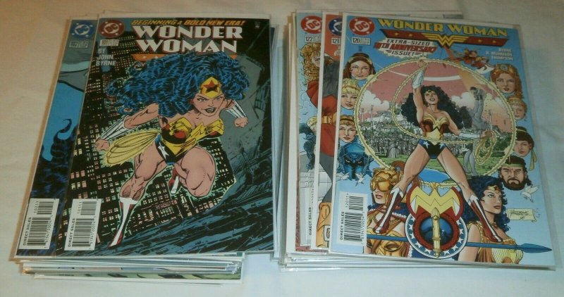 Wonder Woman V2 #101-136, Annuals, Plus, Files, Byrne run 100% complete set