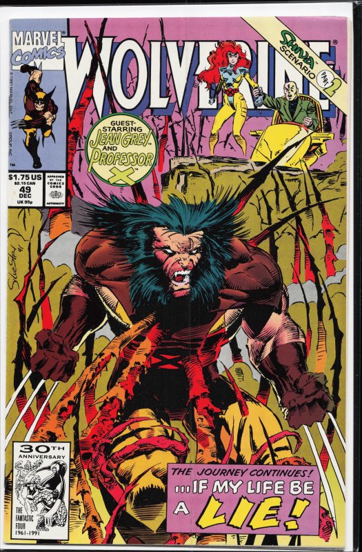 Wolverine #49 (1991) Wolverine