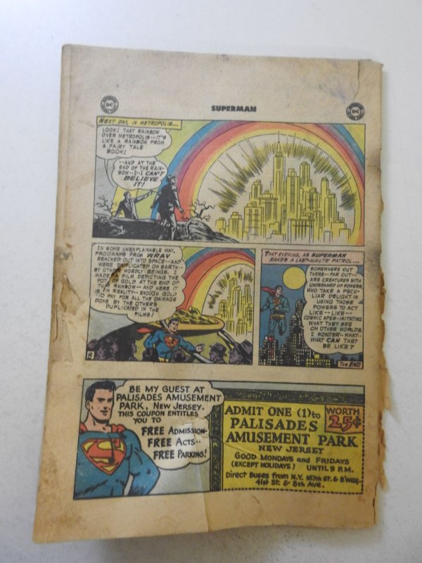 Superman #109 (1956) PR Condition see desc