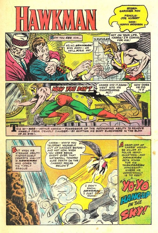 THE ATOM & HAWKMAN #41 - 43 (1969) 7.5 VF-  3 Issues! J. Kubert! M. Anderson!