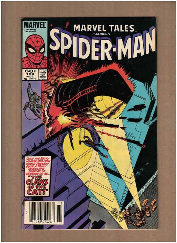 Marvel Tales #169 Newsstand Spider-man 1984Stan Lee Steve Ditko VF 8.0