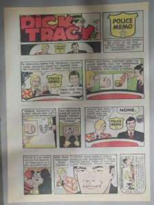 Dick Tracy Sunday Page by Chester Gould from 6/26/1977 Size: 11 x 15 inches