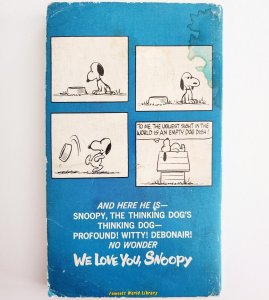 1970 We Love You, Snoopy Charles Schulz Comic Collection PB Book Peanuts
