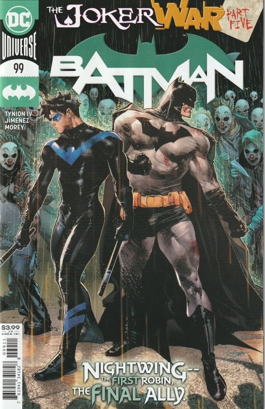 Batman # 95 - # 100 (2020) JOKER WAR - FREE SHIPPING