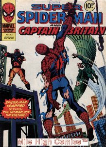 SUPER SPIDER-MAN AND CAPTAIN BRITAIN  (UK MAG) #242 Very Fine
