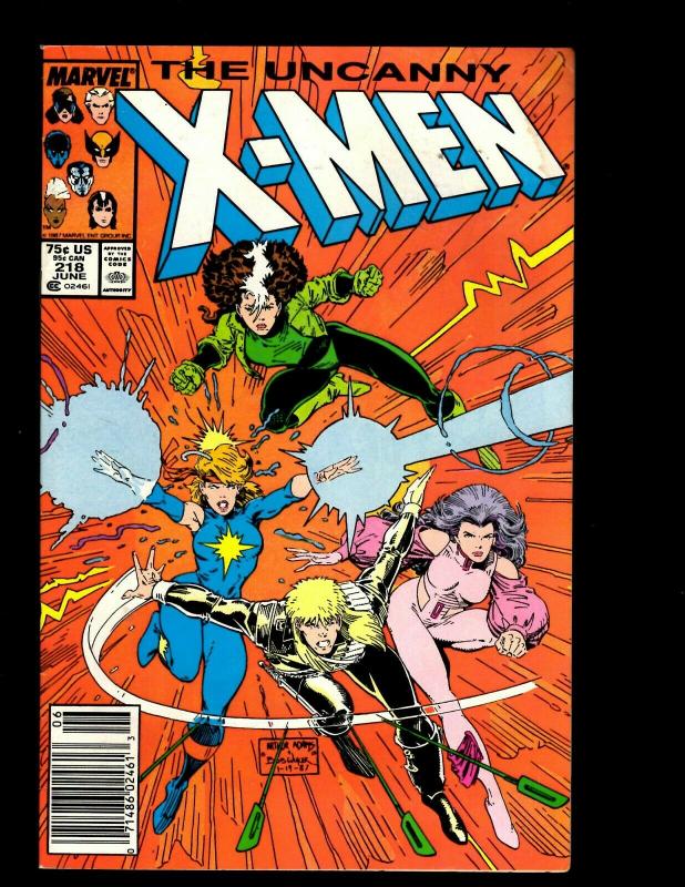 Lot of 12 X-Men Comics #186 191 202 203 204 205 214 215 216 217 218 219 J411