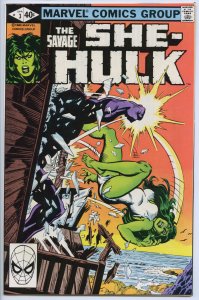 SAVAGE SHE-HULK #3 - 8.0, WP