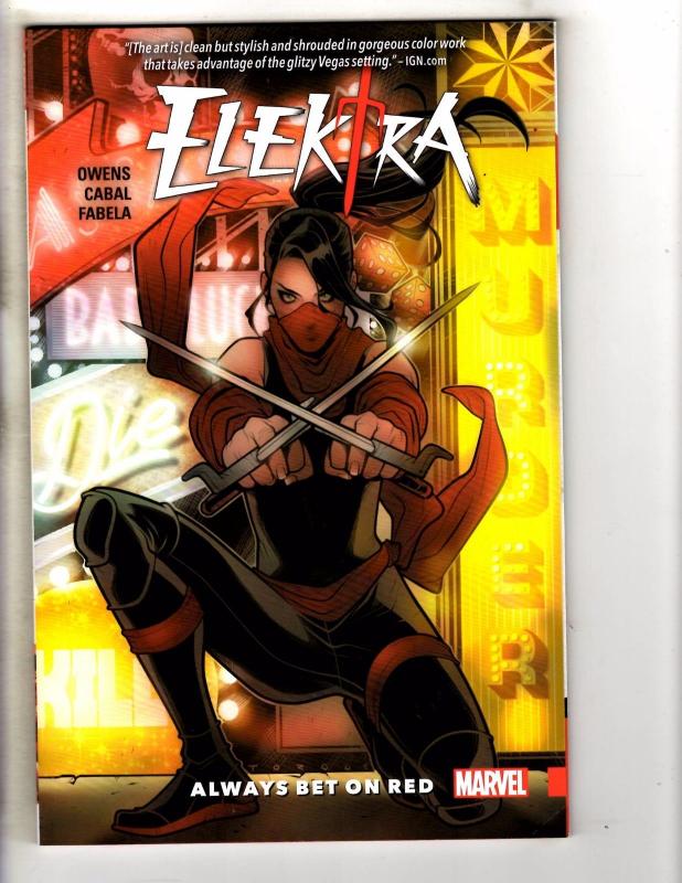 Elektra Always Bet On Red Marvel Comics TPB Graphic Novel Comic Book J281