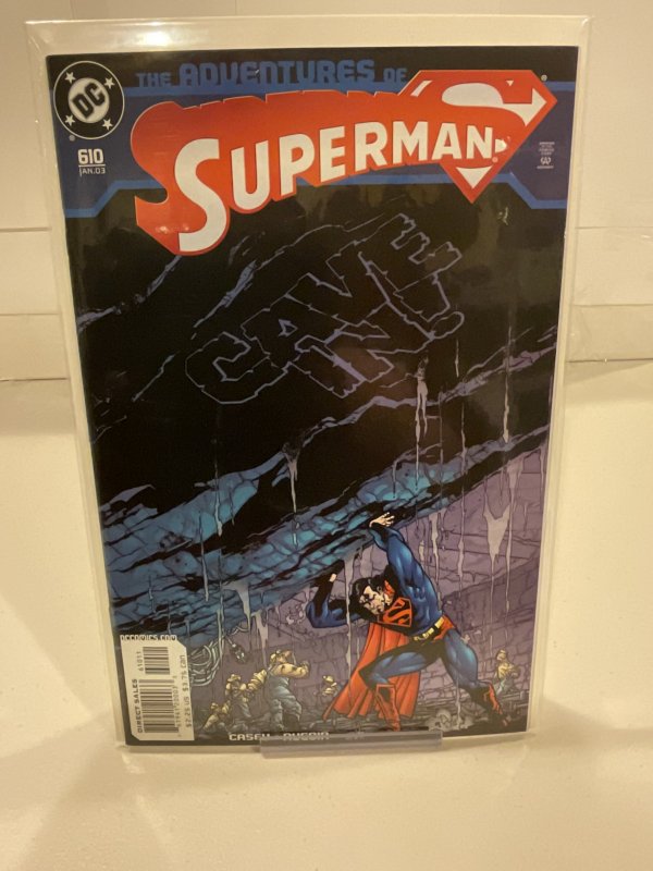Adventures of Superman #610  9.0 (our highest grade)  2003