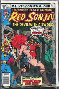 Red Sonja #15 (1979) Red Sonja