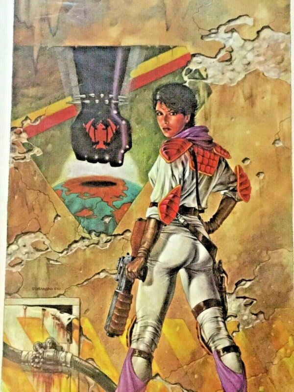 TREKKER LIMITED ED. COLOR LITHOGRAPH #115/500 DAVE DORMAN (Boba Fett fame)SIGNED