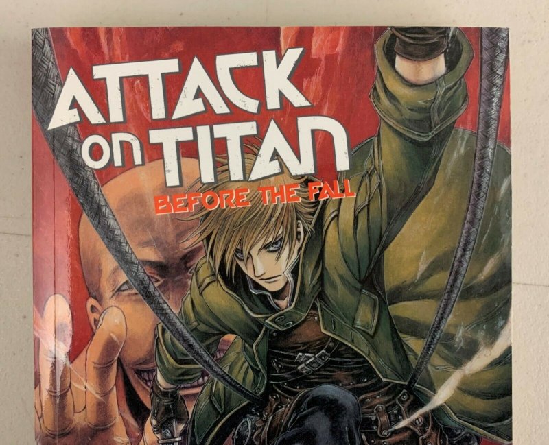 Attack on Titan Before the Fall Novel 2014 Paperback Ryo Suzukaze  