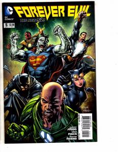 5 Forever Evil DC Comic Books # 2 3 4 5 6 Batman Superman Flash Arrow Robin J209