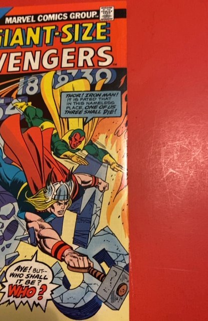 Giant-Size Avengers #3 (1975) Kang the conqueror:Kirby