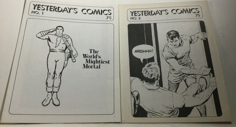 Yesterday’s Comics 1 2 Vf Very Fine 8.0 Fanzine