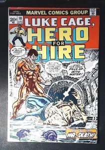 Luke Cage, Hero for Hire #10, FN Marvel, 1973