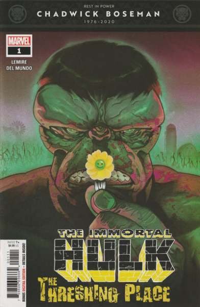 Immortal Hulk  The Threshing Place #1, NM (Stock photo)