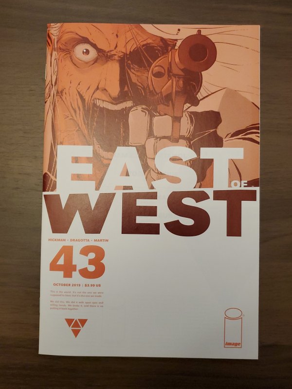 East of West #43 (2019) (9.2) by Jonathan Hickman