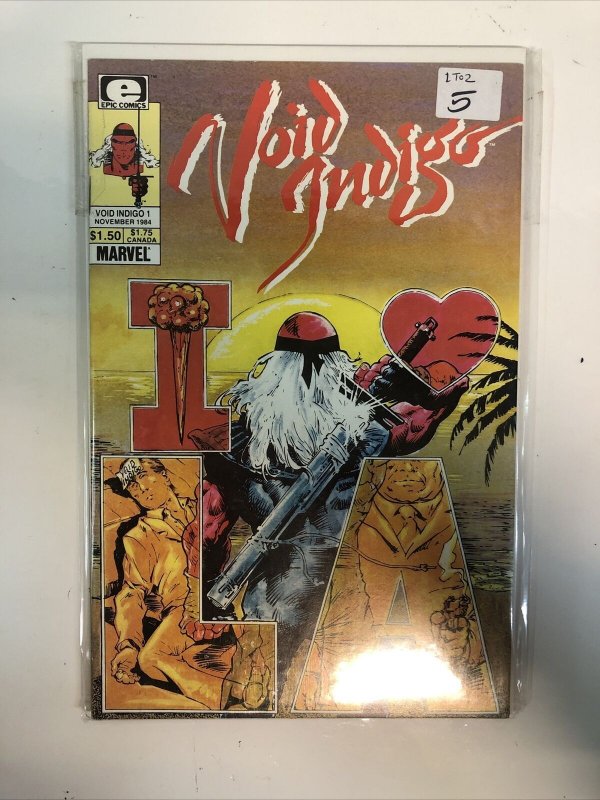 Void Indigo (1984) Mini Set # 1-2 (VF/NM) Marvel Epic Comics