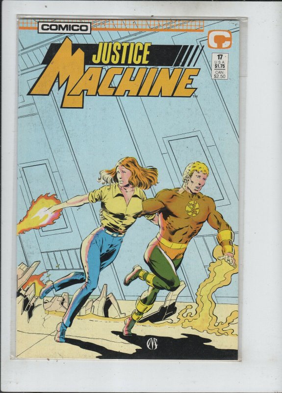 Justice Machine #1-17 Set 