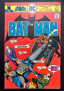 Batman #273 (1976) Artist Ernie Chan - Batman in distress Cvr - FN/VG