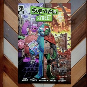 SURVIVAL STREET #1 NM, New (Dark Horse 2022) 1st issue! Dystopian Sesame Street!