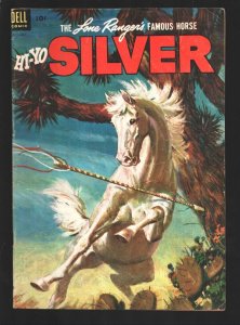 Lone Ranger's Famous Horse Hi-Yo Silver #8 1954-Dell-adventures of The Lone R...