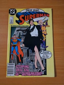 Superman #11 Newsstand Variant ~ NEAR MINT NM ~ 1987 DC Comics