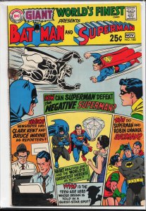 World's Finest Comics #188 (1969) Superman and Batman and Robin