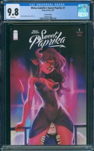 Mirka Andolfo's Sweet Paprika 1 CGC 9.8 White Pages 2nd Print Image Comics 2021