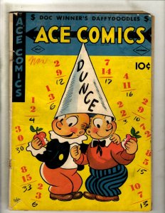 Ace Comics # 67 VG- Golden Age Comic Book Blondie Phantom Jungle David McKay NE4