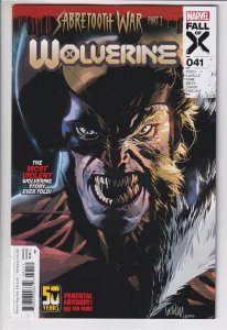 WOLVERINE (2019 MARVEL) #41 CVR A LEINIL FRANCIS YU