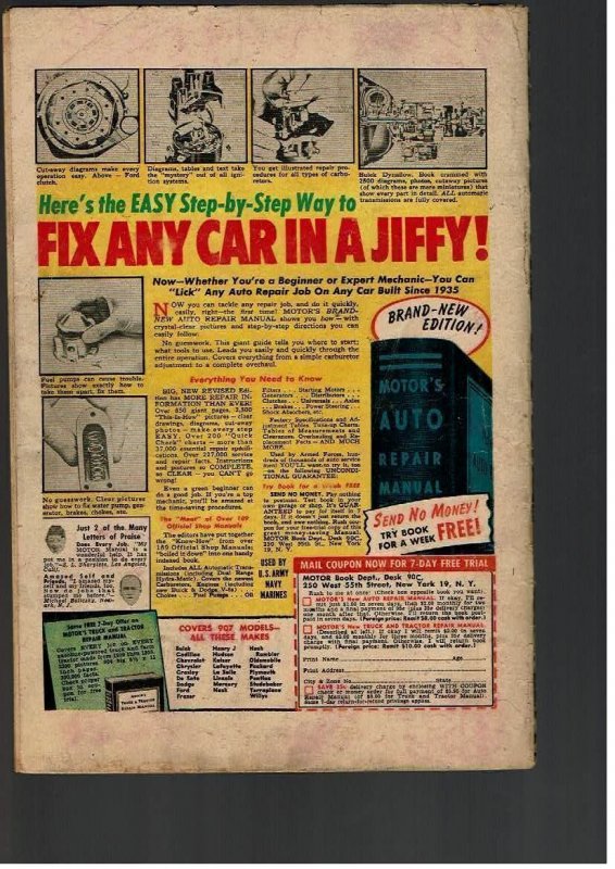 Adventures into the Unknown #54 (1954)GD-*Pre-Code*