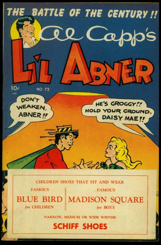 LI'L ABNER #72 1949-TOBY COMICS DAISY MAE - AL CAPP ART VG+