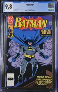 Batman #468 (9/91) Graded CGC 9.8