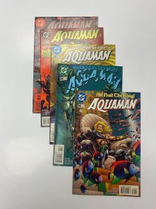 5 Aquaman DC COMICS #31 32 33 34 36 18 KM4