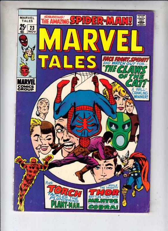 Marvel Tales #23 (Nov-69) VF/NM High-Grade Spider-Man, Thor, Human Torch