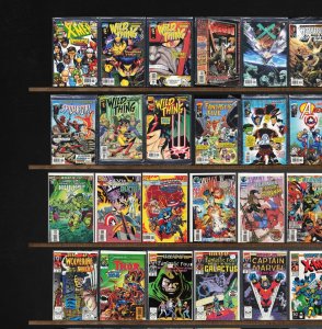 Huge Lot 140+ Comics with What If...?, Wolverine, Mutant X, Wild Thing & More!