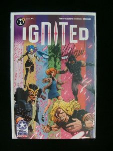 Ignited #1 Diamond Retailer Summit Las Variant Cover Signed Mark Waid Humanoids