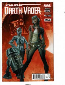 Star Wars Darth Vader # 3 NM 2nd Print Variant Marvel Comic Book Droids MK4
