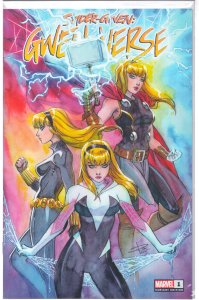 Spider-Gwen: Gwenverse #1 Unknown Comics Exclusive Sabine Rich Variant Cover ...